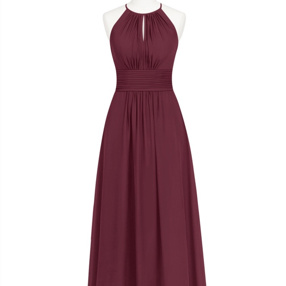 Cabernet Azazie Bonnie Bridesmaid Dress